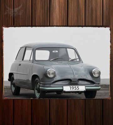 Металлическая табличка Volkswagen EA 48 Prototyp